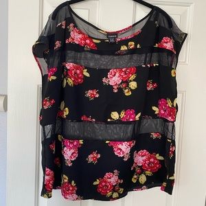 Torrid floral shirt